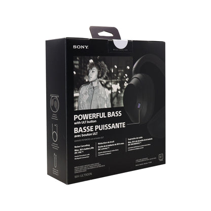Sony ULT WEAR Wireless Over-Ear Noise-Canceling Headphones (Black) with Fitness & Wellness Plus Software and JLab Play Gaming Wireless Bluetooth Earbuds