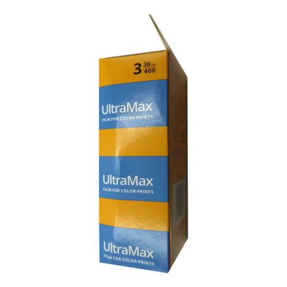 Kodak UltraMax 400 Color Negative Film (35mm, 36 Exp) - 3 Pack with 3x Kodacolor 200 Color Negative Film (35mm, 36 Exp)