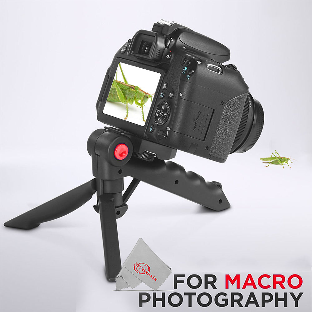 Canon PowerShot IXY 650 HS Black Camera with Case, 32GB MicroSD, Card Reader, Tripod, Cleaning Kit