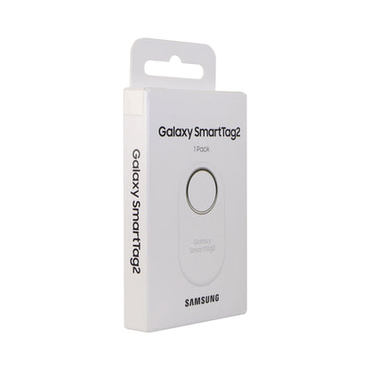 Samsung SmartTag2 Bluetooth + UWB, IP67 Water and Dust Resistant, Findable via App - White