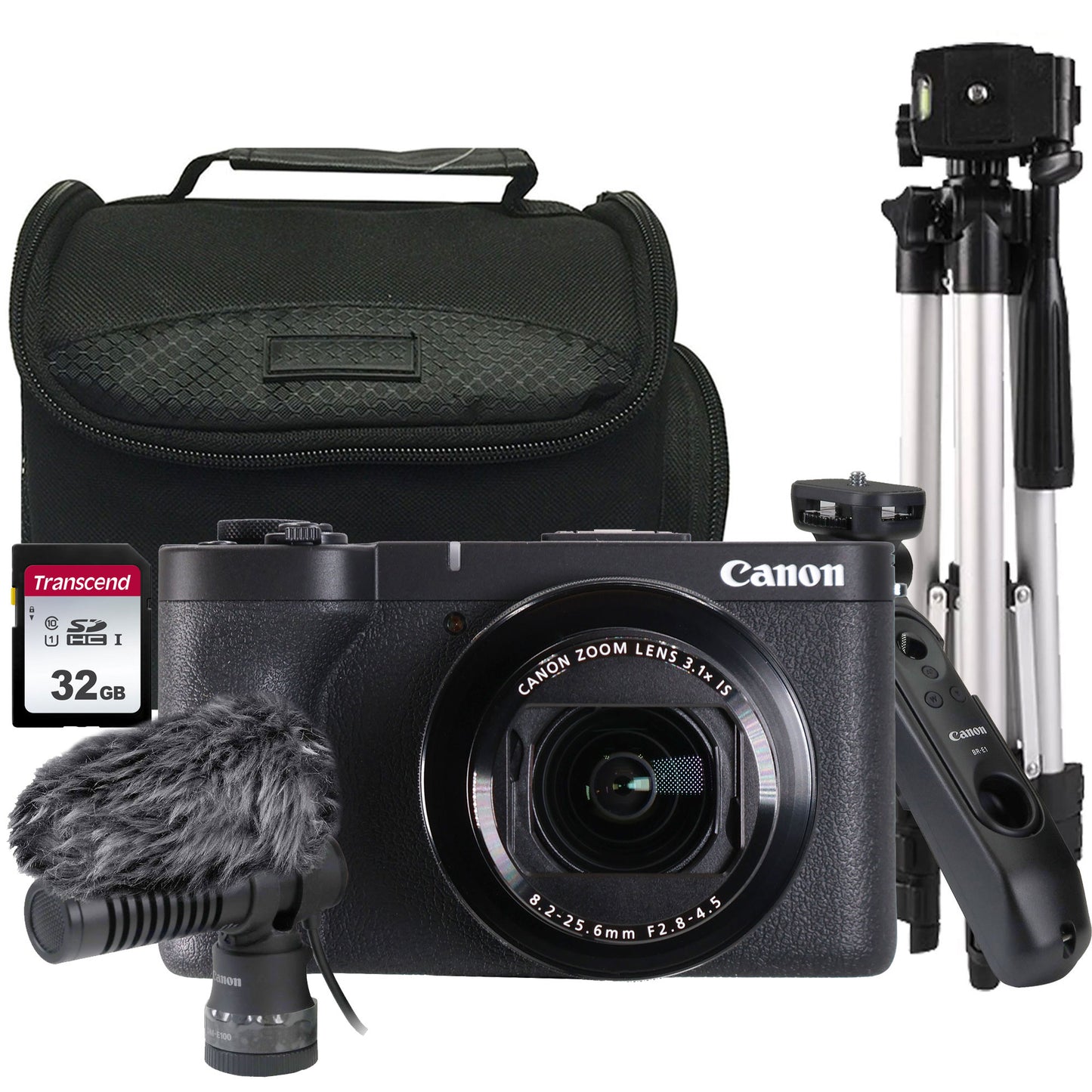 Canon PowerShot V1 22.3MP Digital Camera Creator Kit with Microphone, Tripod & Accessories Included