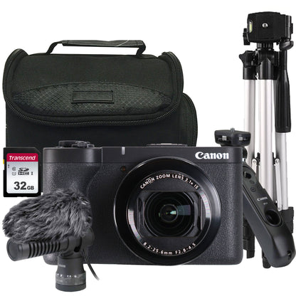 Canon PowerShot V1 22.3MP Digital Camera Creator Kit with Microphone, Tripod & Accessories Included