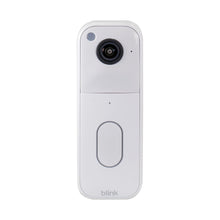 Blink - Video Doorbell - Head-to-toe HD view, two-year battery, simple setup, Required Sync Module Not included - White
