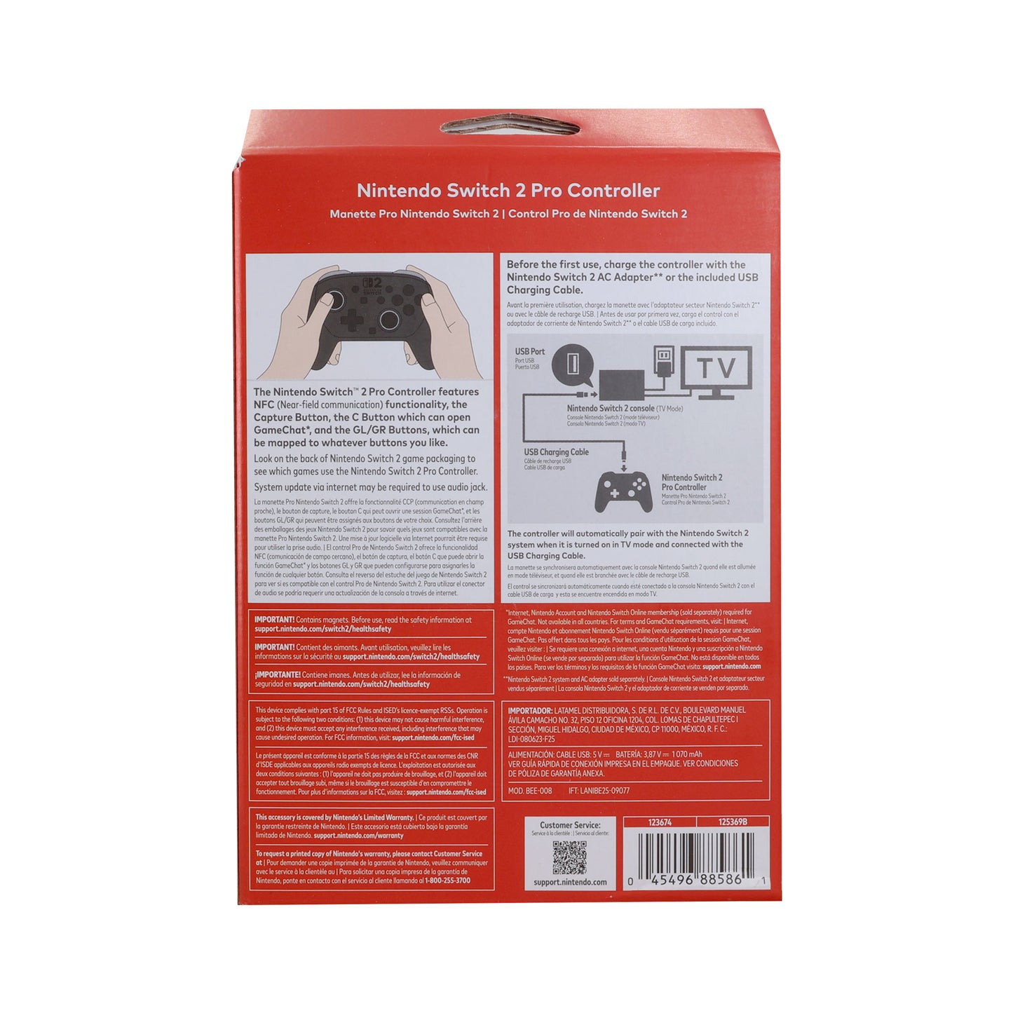 Nintendo Switch 2 Pro Controller (Black)