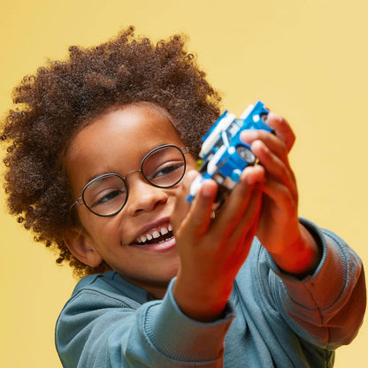 LEGO City Police Car and  Motorcycle Chase Building Toy with with Officers and Crook Minifigures, Gift Idea