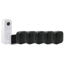 Blink Outdoor 4 5-Camera System (4th Gen) + Blink Video Doorbell White, Smart Security