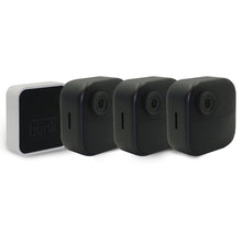 Blink Outdoor 4 3-Camera System (4th Gen) + Blink Video Doorbell White, Wireless Setup