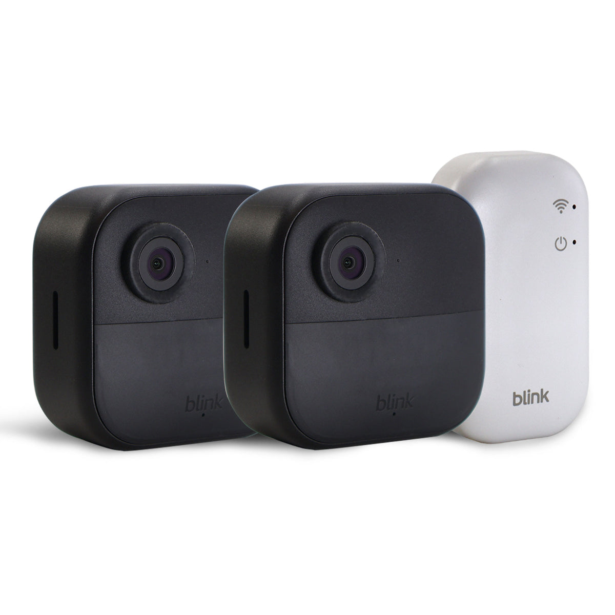 Blink Outdoor 4 2-Camera System with Sync Module Core + Blink Video Doorbell White