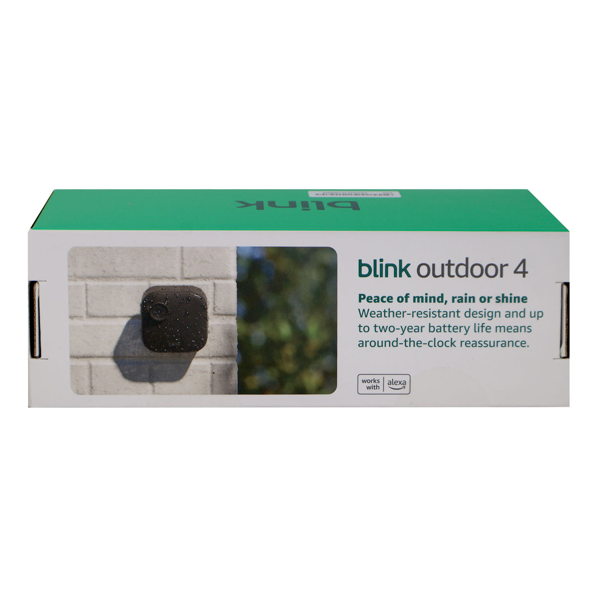 Blink Outdoor 4 2-Camera System with Sync Module Core + Blink Video Doorbell White