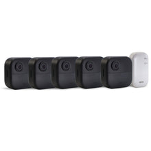 Blink Outdoor 4 5-Camera System with Sync Module Core + Blink Video Doorbell White