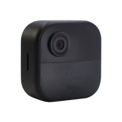 Blink Outdoor 4 5-Camera System with Sync Module Core + Blink Video Doorbell White
