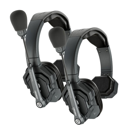 2x Hollyland Solidcom SE Global Full-Duplex Wireless Single-Ear Remote Headset (2.4 GHz)