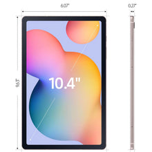 Samsung Galaxy Tab S6 Lite (2024) 10.4" 64GB WiFi Tablet, Chiffon Pink + 32GB MicroSD + Headphones