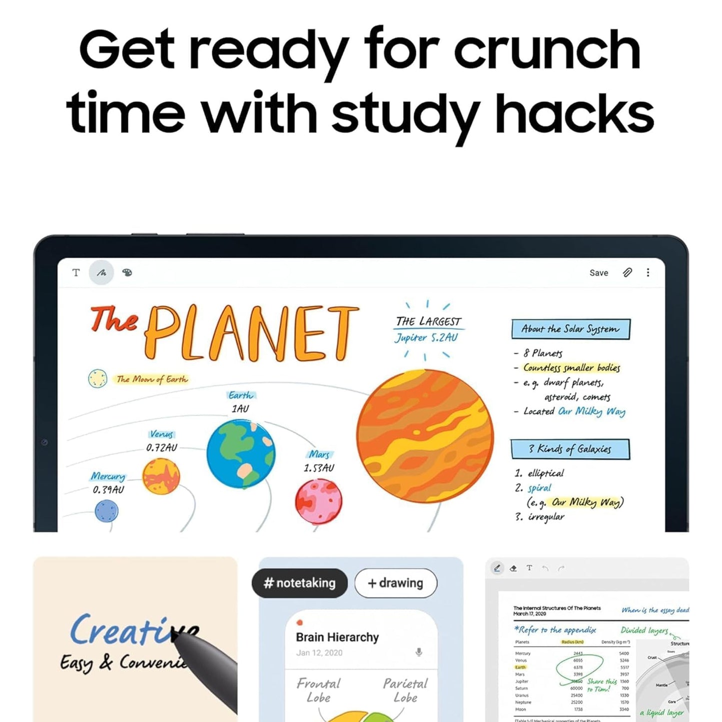 Samsung Galaxy Tab S6 Lite (2024) 10.4" 64GB WiFi Tablet, S Pen Included, Chiffon Pink with  Tablet Case Accessory Kit