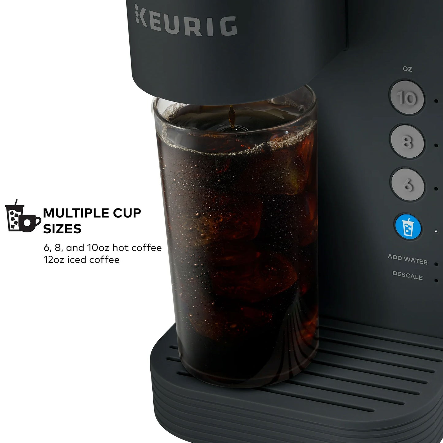 Keurig K-Express Essentials Single Serve K-Cup Pod Coffee Maker, Black