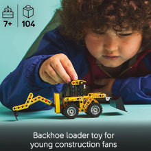 LEGO Technic Backhoe Loader Construction Toy - Building Toy Set for Boys and Girls, Ages 7+ - Educational Gift Idea for Kids Birthday with Usable Back Digger, Scoop, & Outriggers - 42197