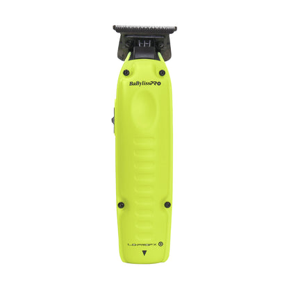 BaBylissPRO FXONE Lo-ProFX Limited Edition Neon Yellow Trimmer with Charging Base & Battery - FX729NY