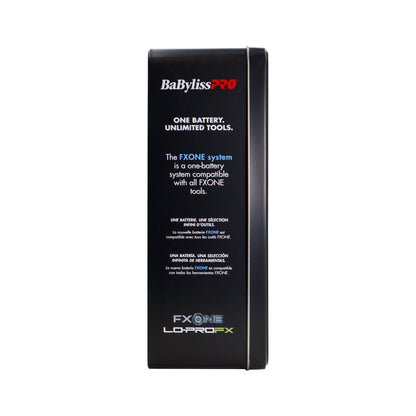 BaBylissPRO FXONE Lo-ProFX Limited Edition Neon Yellow Trimmer with Charging Base & Battery - FX729NY