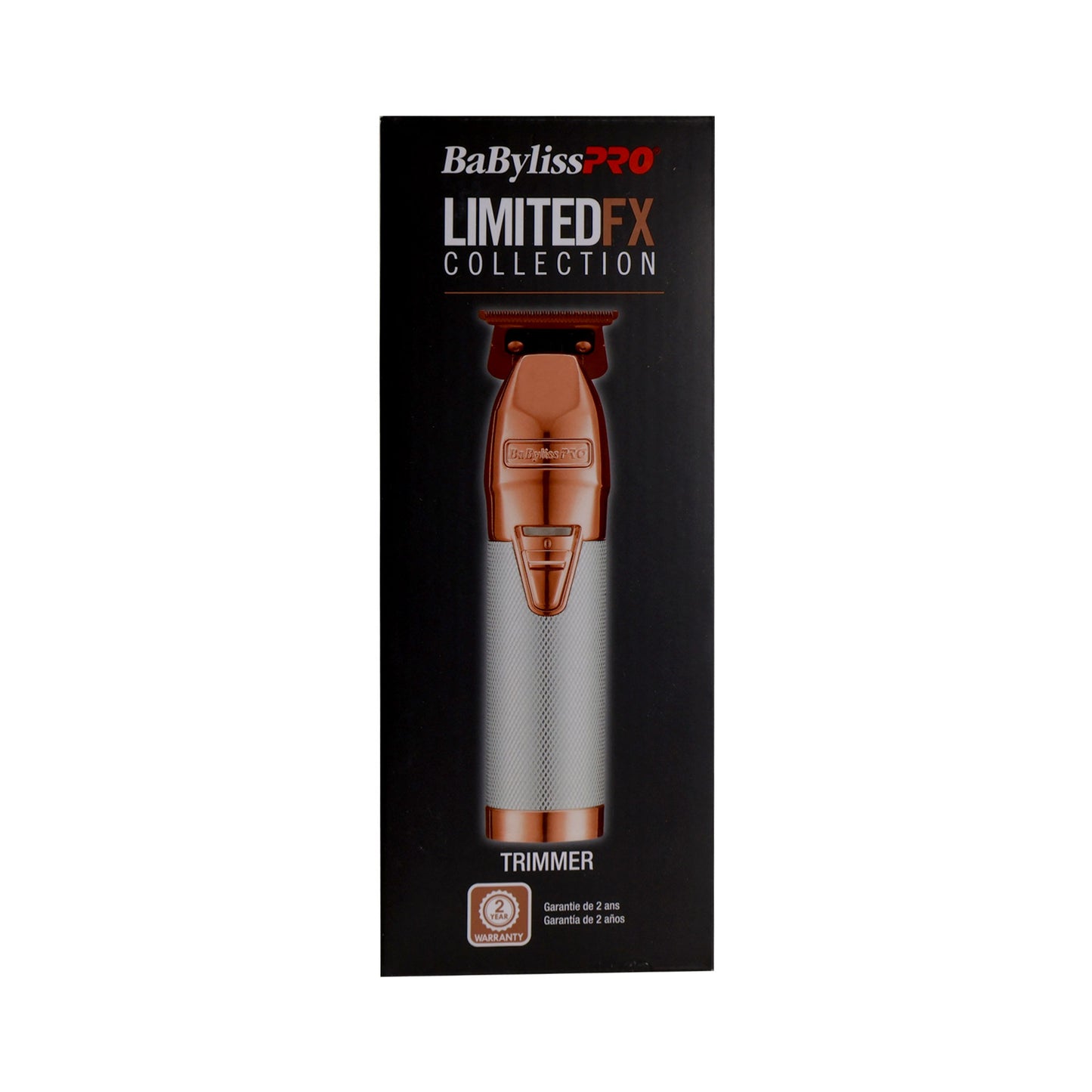 BaByliss Pro LIMITEDFX Collection Limited Edition Trimmer and Double Foil Shaver Rose Gold #FXDUOFS2TRG