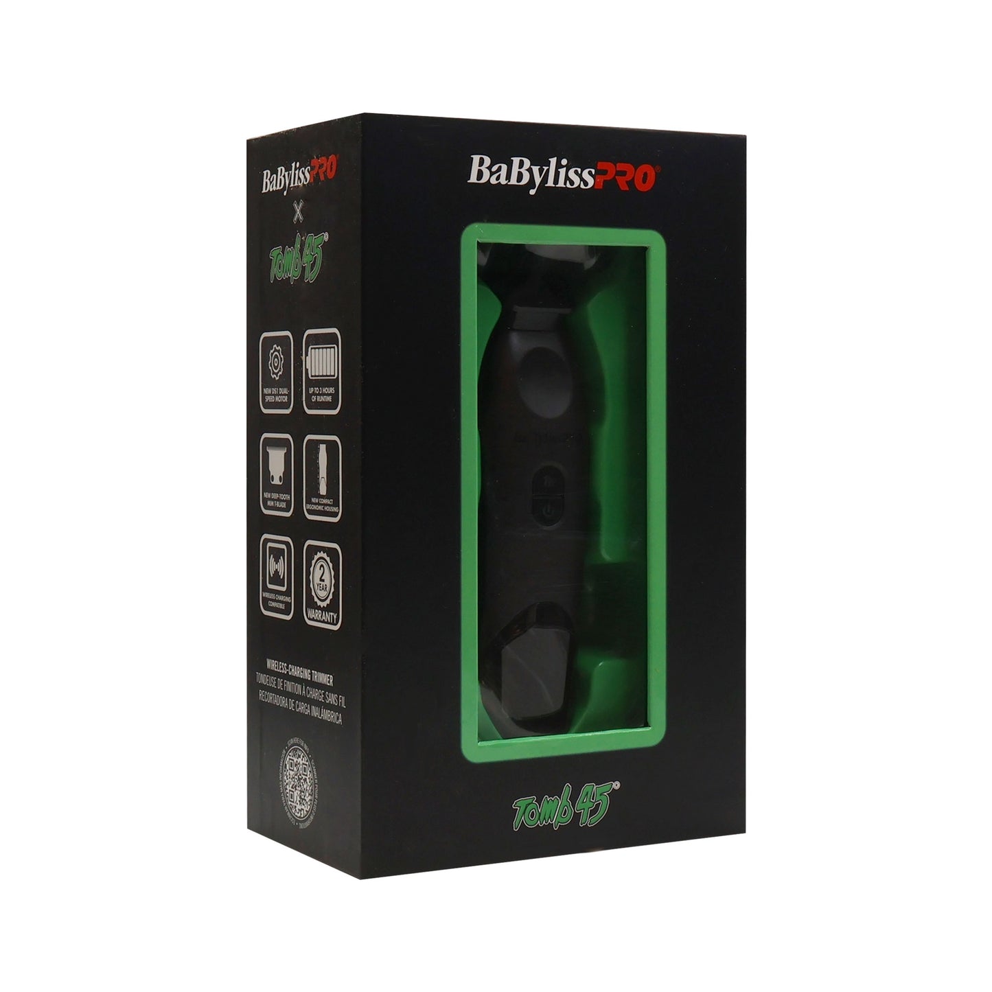 BaBylissPRO x Tomb45 Wireless-Charging Hair Trimmer for Men