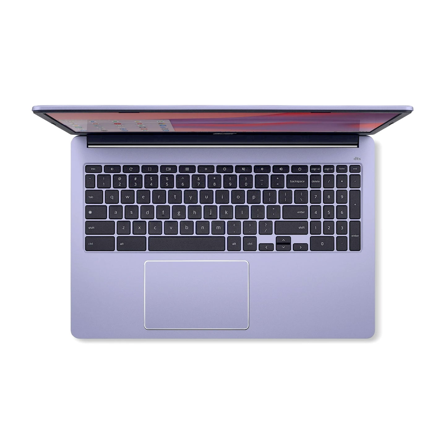 Acer Chromebook 315 15.6" Laptop Intel N4500 4GB 64GB eMMC Moonstone Purple + Sandisk 256GB SD