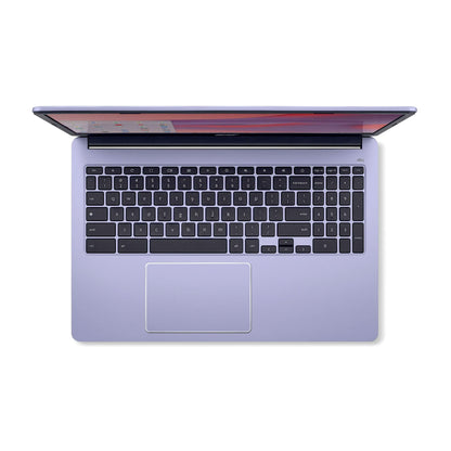 Acer Chromebook 315 15.6" Laptop Intel N4500 4GB 64GB eMMC Moonstone Purple + Sandisk 256GB SD