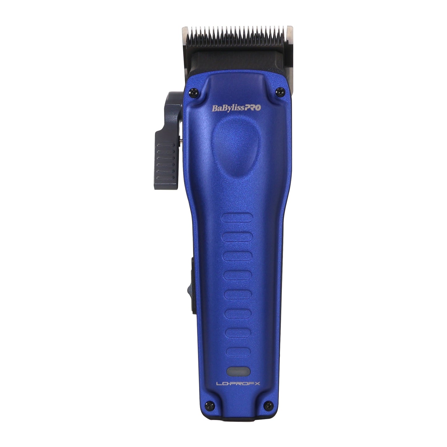 BaBylissPRO FXONE LO-PROFX FX82 Clipper Kit Blue with Fade Brush, 9" Barberology Comb and Clipper Pouch