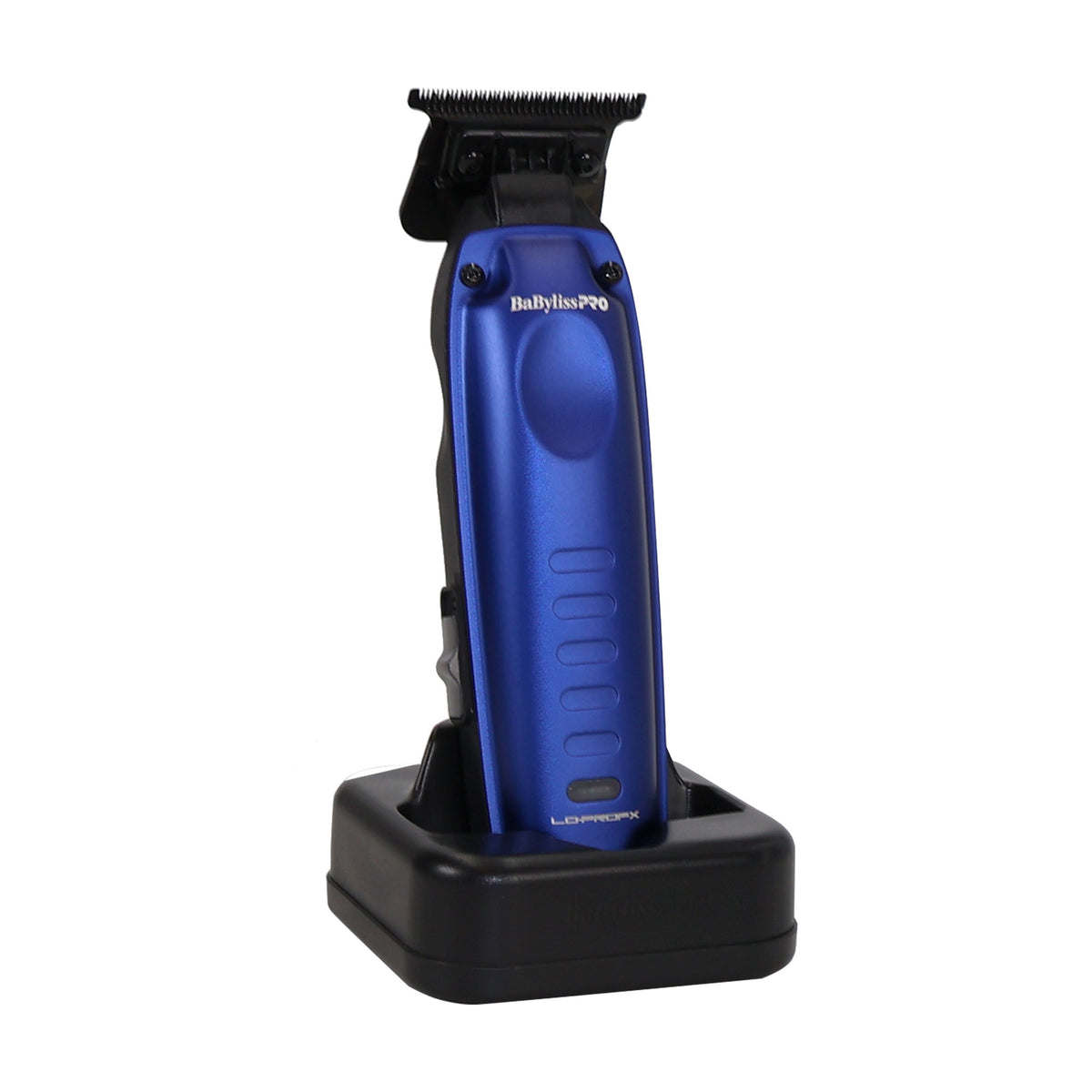 BaBylissPRO High Performance Low Profile Compact Trimmer - Blue (FX72) + BaBylissPRO Barberology 9 Inch Clipper Comb