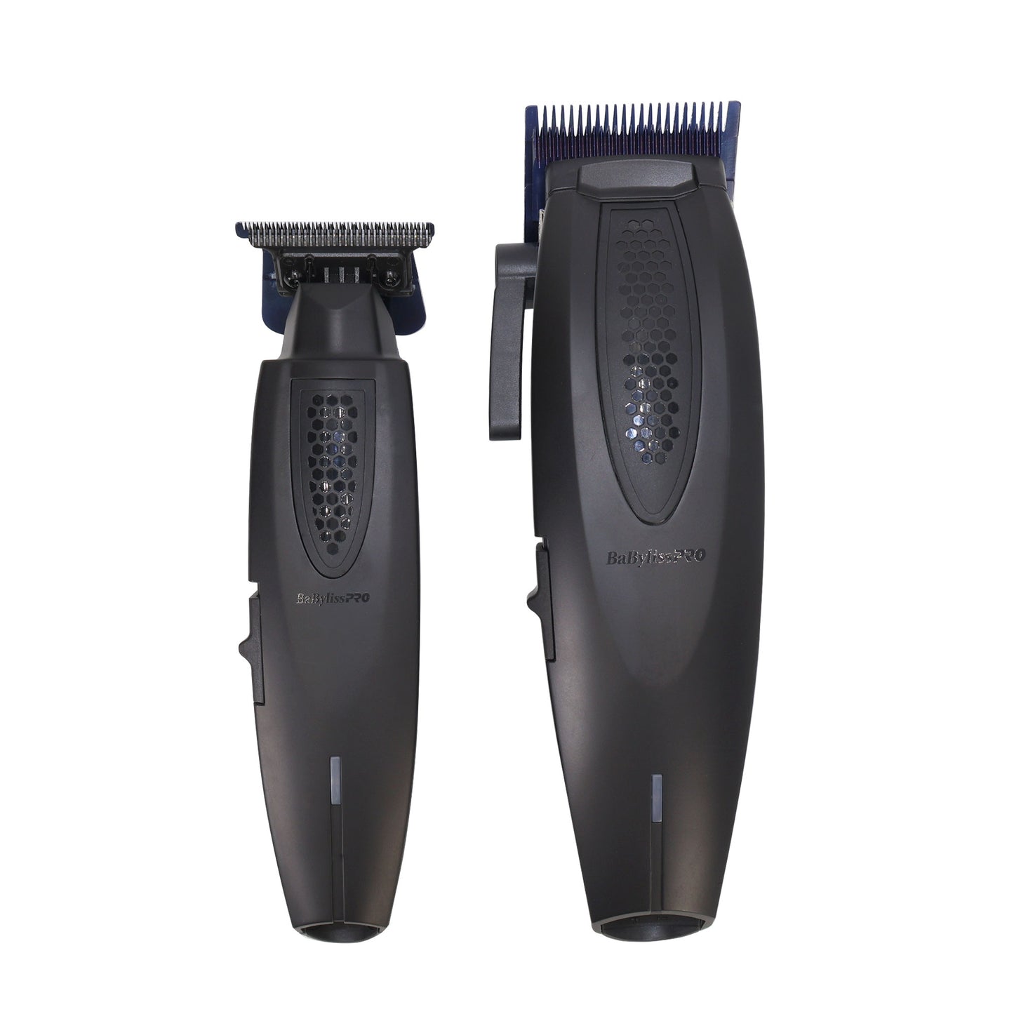 BaBylissPRO LithiumFX+ Clipper & Trimmer Set + Red Barberology Comb Kit – Cordless, Ergonomic, Professional Hair Grooming