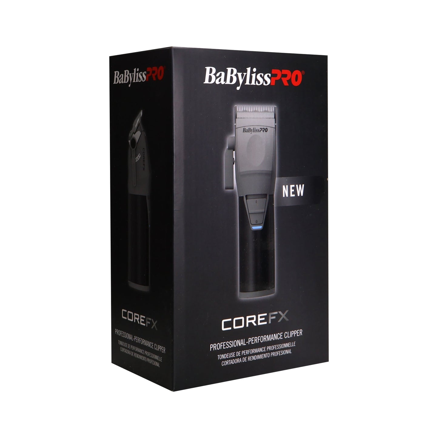 BabylissPRO COREFX FX86 Clipper & FX76 Trimmer Kit with Combs & Cape