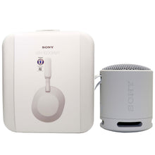 Sony WH-1000XM5 Noise-Canceling Wireless Over-Ear Headphones Silver + Sony XB100 Speaker Gray