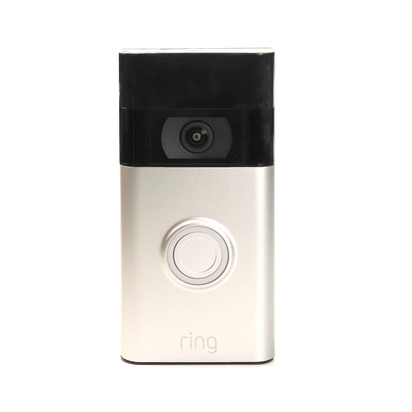 Ring - Battery Doorbell Smart Wifi Video Doorbell - Battery-Powered with Head-to-Toe Video, Live View, and Two-Way Talk - Satin Nickel