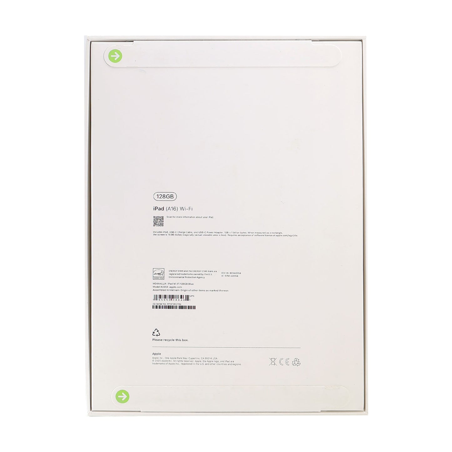 Apple 11" iPad A16 Chip Wi-Fi Tablet (128GB, Blue)