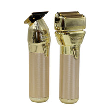 BaByliss Pro FXONE GOLDFX Limited Edition Prepack - Outlining Trimmer and Double Foil Stick Shaver (Gold) FX1FSTGPK