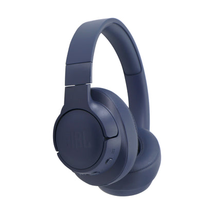 JBL Tune 770NC Noise-Cancelling Over-Ear Headphones (Blue) with JBL T110 in Ear Headphones and Fitness and Wellness Plus Software Suite