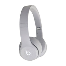 Beats Solo 4 Wireless On-Ear Bluetooth Headphones - Drenched Grey with JBL T110 in Ear Headphones and Fitness and Wellness Plus Software