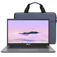 ASUS CX34 14" FHD Chromebook Plus Laptop with Google AI - Intel Core i5 - 8GB Memory, 128GB SSD (Rock Grey) + Splash Proof Laptop Bag