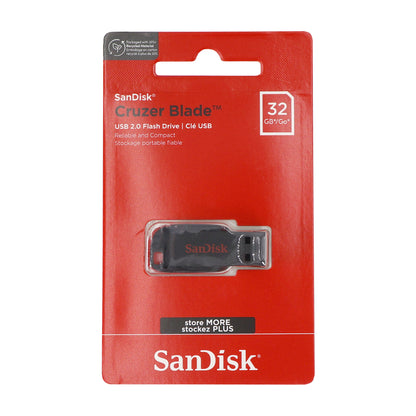 8x SanDisk Cruzer Blade USB Flash Drive - 32GB (Red)