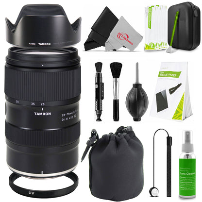 Tamron 28-75mm f/2.8 Di III VXD G2 Lens for Sony E Mount Cameras Protective Lens Gear