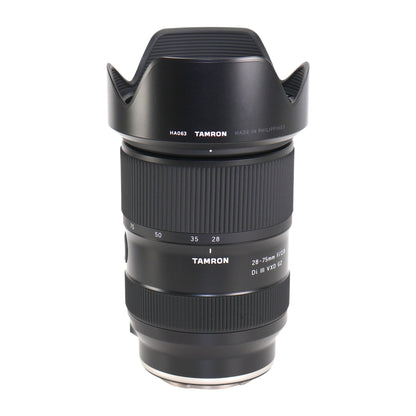 Tamron 28-75mm f/2.8 Di III VXD G2 Lens for Sony E Mount Cameras Protective Lens Gear