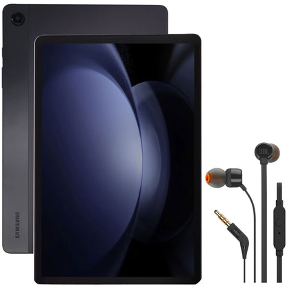 Samsung Galaxy Tab A9+ Plus 11" 64GB Wi-Fi Android Tablet 2024 Model - Graphite with JBL T110 In Ear Headphones
