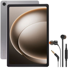 Samsung Galaxy Tab A9+ Plus 11" 64GB Wi-Fi Android Tablet 2024 Model - Silver with JBL T110 in Ear Headphones