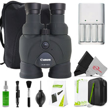 Canon 12x36 IS III Image Stabilized Binoculars with AA Rechargeable Battery and Charger and Professional Cleaning Kit