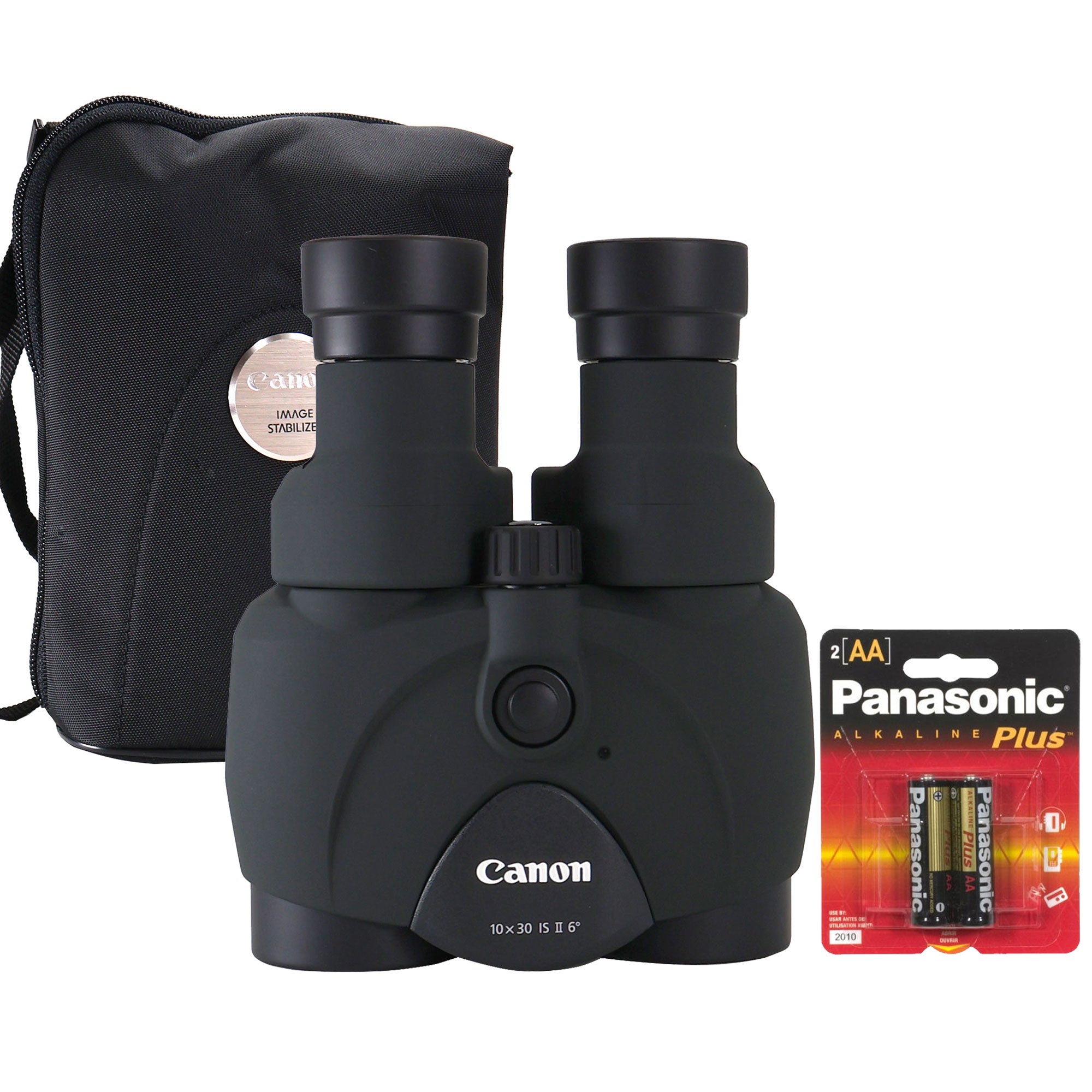 Canon 10x30 IS II Image Stabilized Binoculars with 2X AA