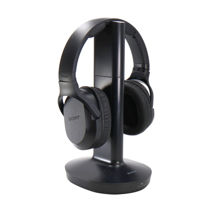 Sony RF400 Wireless Home Theater Headphones for Watching TV (WHRF400), Black