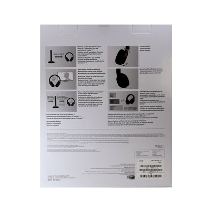 Sony RF400 Wireless Home Theater Headphones for Watching TV (WHRF400), Black