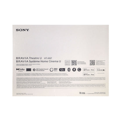 Sony BRAVIA Theater U Wearable Wireless TV Speaker