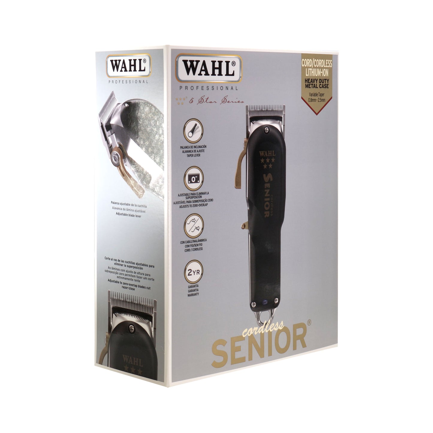 Wahl 8504 Professional Clipper Cordless Senior 120-240V