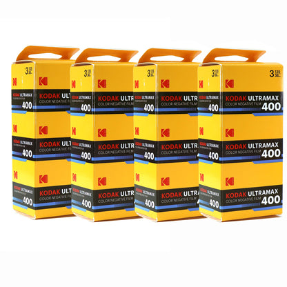 4x Kodak Eastman UltraMax 400 Color Negative Film (35mm Roll Film, 36 Exposures, 3-Pack)
