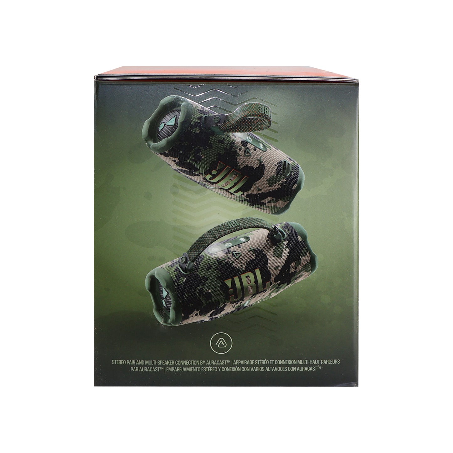 JBL Charge 6 Portable Bluetooth Wireless Speaker (Camoflauge) with Fitness and Wellness Plus Software and JBL T110 in Ear Headphones